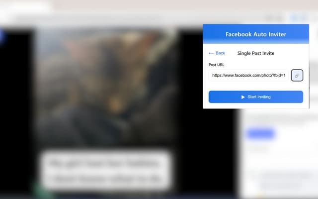 Single Post Invite setup